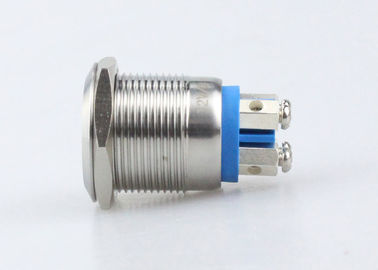 ترمینال 12 ولتی سوئیچ دکمه فشاری پنل چراغ LED در برابر گرد و غبار محافظت شده است