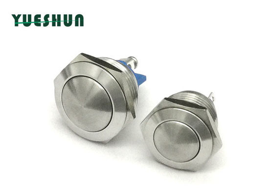 دکمه فشاری ضد آب ISO9001 فلزی 2 پین ضد خرابکاری
