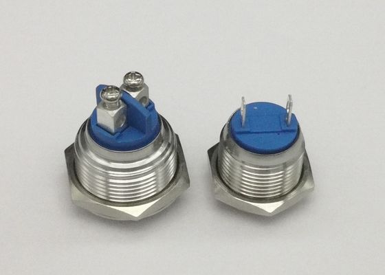 دکمه فشاری ضد آب ISO9001 فلزی 2 پین ضد خرابکاری