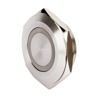 Ip67 فلزی فوق العاده بدنه کلید دکمه ای سوئیچ LED روشن ضد آب برای صنعتی